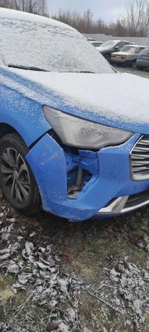 АМТС HAVAL JOLION, г.н. М987ОР 21 голубого цвета, поврежден бампер, отсутствует зеркало справа, отсутствует стекло со стороны водителя,  (21-008838):
