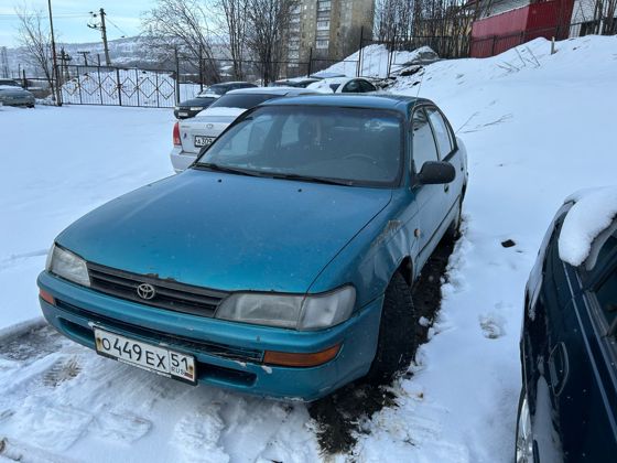 ГОДНЫЕ ОСТАТКИ  автомобиля марки «Тойота Королла» (Toyota Corolla), государственный регистрационный знак O449ЕХ51, 1996 года выпуска. VIN: JT153EEA100243986.