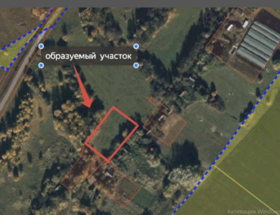 Земельный участок из кадастрового квартала 57:01:1980101: , расположенный по адресу: Орловская обл., Болховский район, Новосинецкое  с/п, пос. Крещенский, ул. Зелёная, з/у 15 а