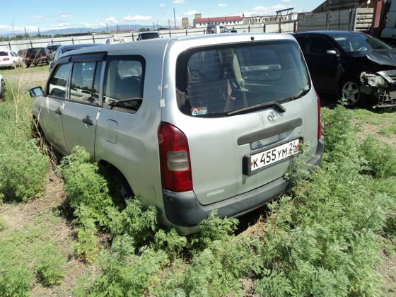 Транспортное средство марки «Toyota Probox» 2003 г.в.,  с государственным регистрационным номером К455УМ24.
