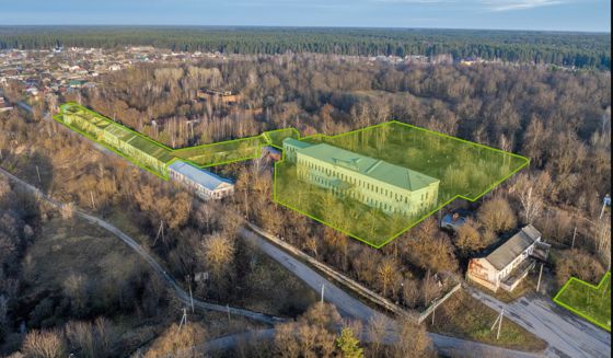 Продажа находящихся в федеральной собственности объектов недвижимого имущества общей площадью 5 374,8 кв. метра (кадастровые номера: 62:04:0010102:1202, 62:04:0010102:1203, 62:04:0010102:1443), являющихся объектами культурного наследия федерального значения, находящимися в неудовлетворительном состоянии, с одновременным предоставлением в аренду земельных участков, по адресу:Рязанская обл., Касимовский р-н, рп. Гусь-Железный, ул. Ленинская.