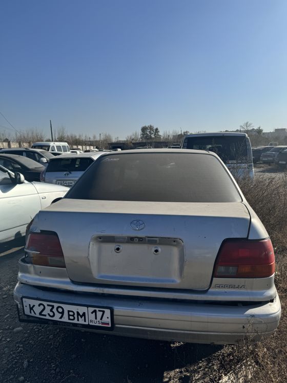 Транспортное средство марки «Toyota Corolla» 1987г.в., с государственным регистрационным номером К239ВМ17.
