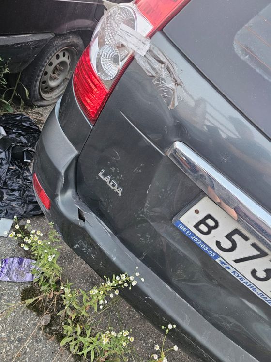 Автомобиль Лада Приора г.н В573УТ93. Документы отсутствуют.