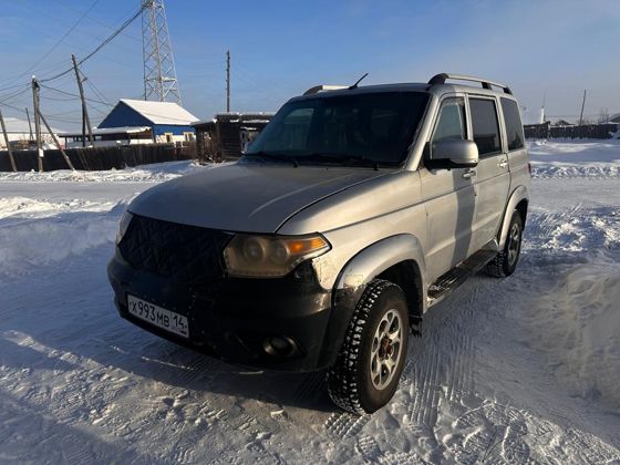 UAZ Patriot, 2018 г.в., серебристый металлик, г.н. Х993МВ14. Местонахождение: РС(Я), Амгинский р-н. Собственник ООО "АРЧЫН".