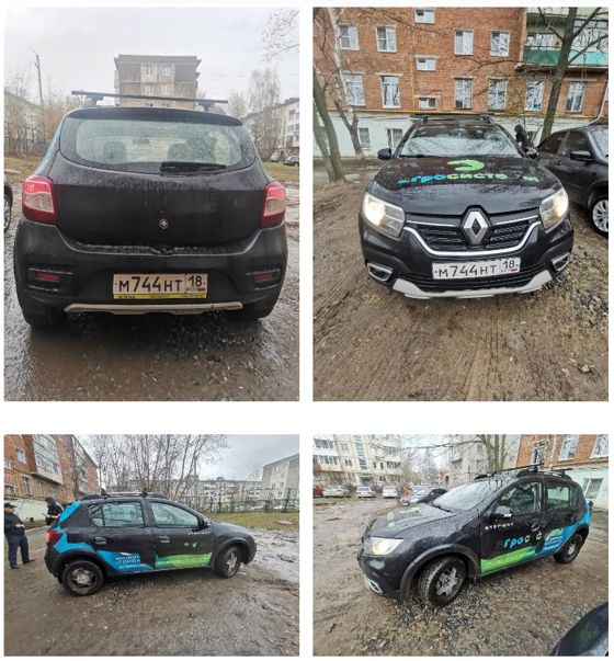 Легковой автомобиль Renault Sandero Stepway, 2021 года выпуска, государственный номер М744НТ18, идентификационный номер (VIN) X7L5SRLVG66951581, № двигателя K7MA812UG65825, рабочий объём двигателя – 1598 куб. см, мощность двигателя 82,3 л.с., 60,5 кВт.