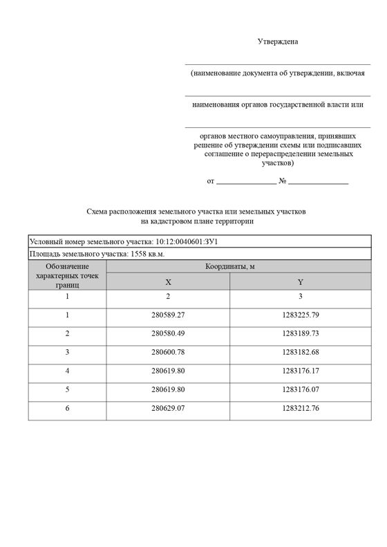 Земельный участок из земель населенных пунктов в кадастровом квартале 10:12:0040601, площадь 1558 кв. м.