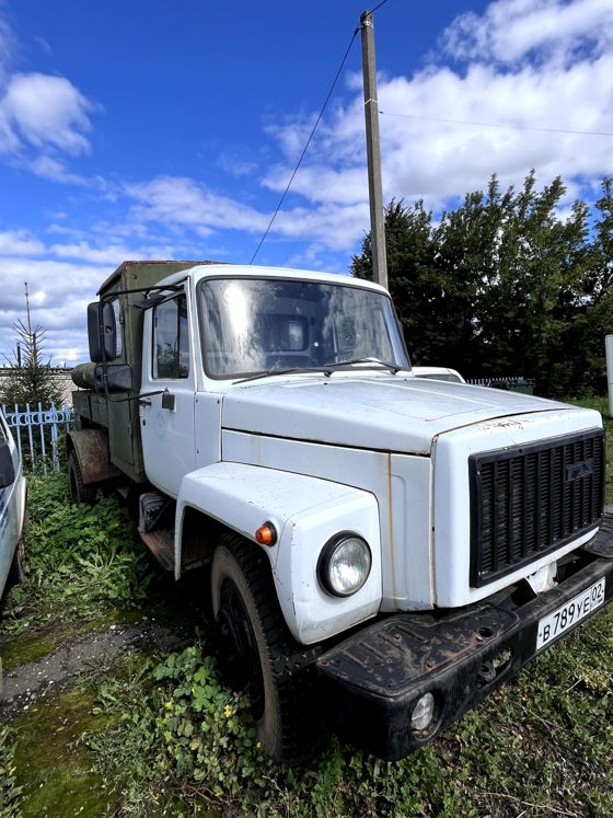 Автомобиль ГАЗ 3307, год выпуска 2001,  регистрационный номер В 789 УЕ 02.