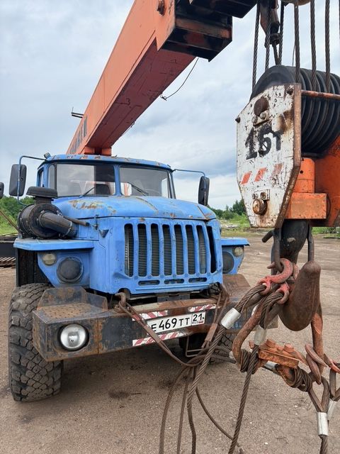 Автокран МКТ, 2008 г.в., г/н Е469ТТ21, VIN Х89МКТ25580АР7177, цвет голубой