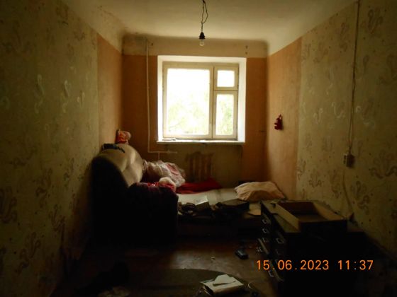 Комната, назначение - жилое, площадь 13,2 кв. м, этаж № 5, адрес объекта: Владимирская область, г. Ковров, ул. Пролетарская, дом 38, комната 110, кадастровый номер – 33:20:013805:162.