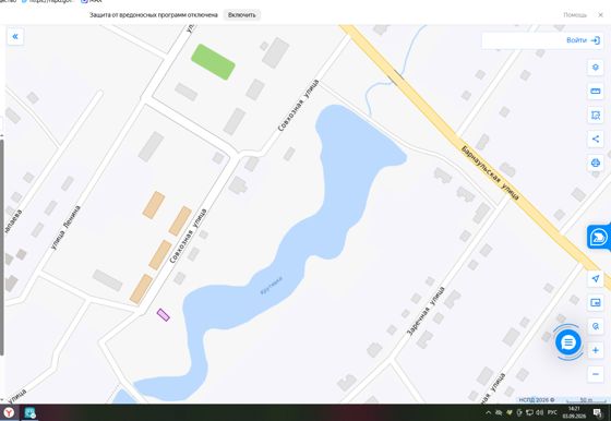 Земельный участок с кадастровым номером 22:59:010112:1217