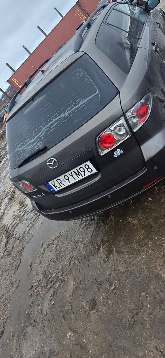 Автомобиль MAZDA 6, 2007 г.в., VIN JMZGY198271454751 (Годные остатки).