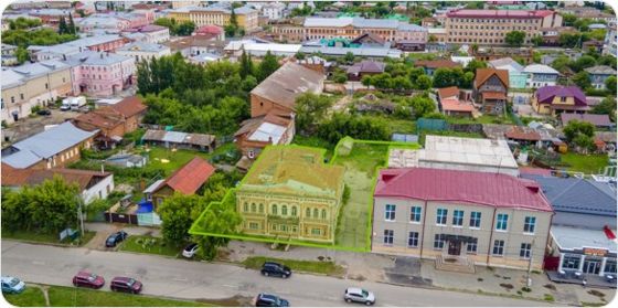 Продажа находящегося в федеральной собственности объекта недвижимого имущества площадью 639,4 кв.м. (кад. номер: 45:26:070617:50), являющегося объектом культурного наследия регионального значения, одновременно с находящимся в федеральной собственности земельным участком площадью 1 239 кв.м. (кад. номер 45:26:070617:8), на котором расположен такой объект недвижимого имущества, по адресу: Курганская область, городской округ город Шадринск, город Шадринск, улица Октябрьская, земельный участок 88.