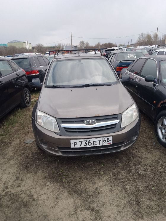Лада 219010 Лада Гранта, 2016 г.в., гос. номер Р736ЕТ68, VIN XTA219010G0392164