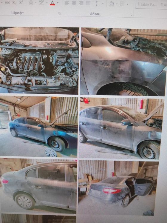 Высвобождаемое движимое имущество (автотранспортное средство легковой седан, RENAULT FLUENCE VF1LZBR0A44787809 2011г Е 348 КС 550)