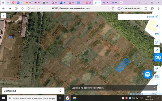 Земельный участок с кадастровым номером 56:37:0106051:41, площадью 816,57 кв.м, местоположение: Оренбургская область, г. Бугуруслан, садоводческое товарищество "Родничок-2", уч-к 33, разрешенное использование: для ведения садоводства