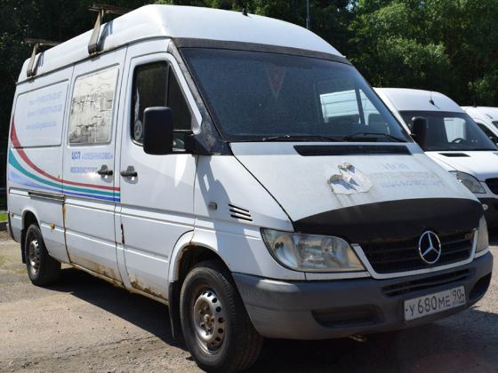 Продажа транспортного средства грузовой автомобиль Мерседес-Бенц SPRINTER 316 CDI  VIN WDB9036621R491765