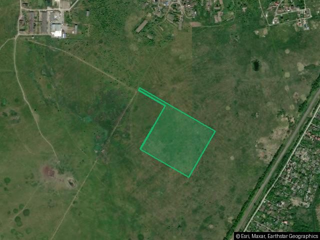 Земельный участок - 94 000 +/- 107 кв. м, местоположение: Калининградская обл., Гурьевский р-н, расположен юго-западнее пос. Голубево, с северо-запада от железной дороги, кадастровый номер 39:03:080821:147, земли промышленности, энергетики, транспорта, связи, радиовещания, телевидения, информатики, земли для обеспечения космической деятельности, земли обороны, безопасности и земли иного специального назначения - для размещения многопрофильного производственного комплекса со складскими помещениям