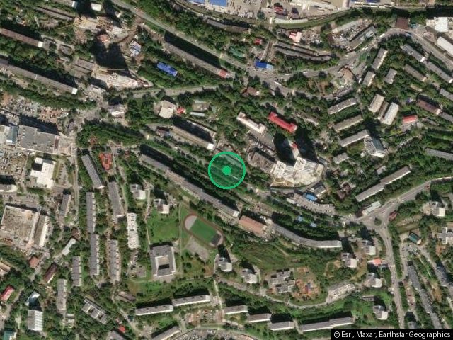 Квартира, назначение жилое, общая площадь - 44.4 кв.м., кадастровый номер 25:28:030007:1993, адрес объекта: Приморский край, г. Владивосток, ул. Черемуховая, д. 18, кв. 61