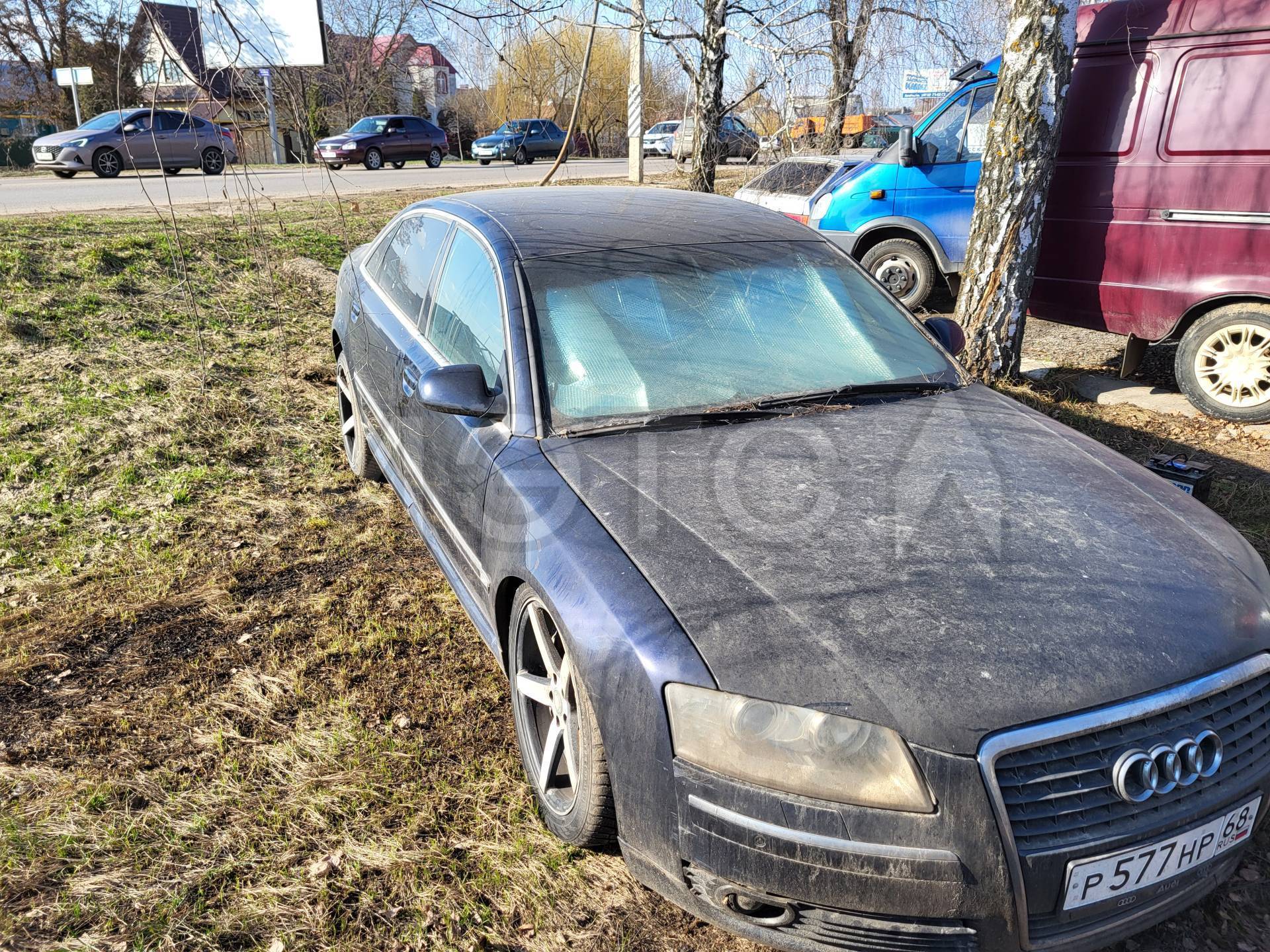 AUDI A8L, 2006 г.в., VIN WAUZZZ4E17N006570, цвет – синий темный, автомобиль находится в совместной собственности с Карякиным В.Ю. Автомобиль не на ходу, не заводится, АКБ отсутствует.
Порядок ознакомления с имуществом должника:
Дополнительная информация об объектах продажи, условиях и о порядке проведения торгов предоставляется в рабочее время с 11:00 до 18:00 (время московское) по заявке, отправленной на электронную почту 89204782821@mail.ru, тел. +79005133005 по предварительной записи.